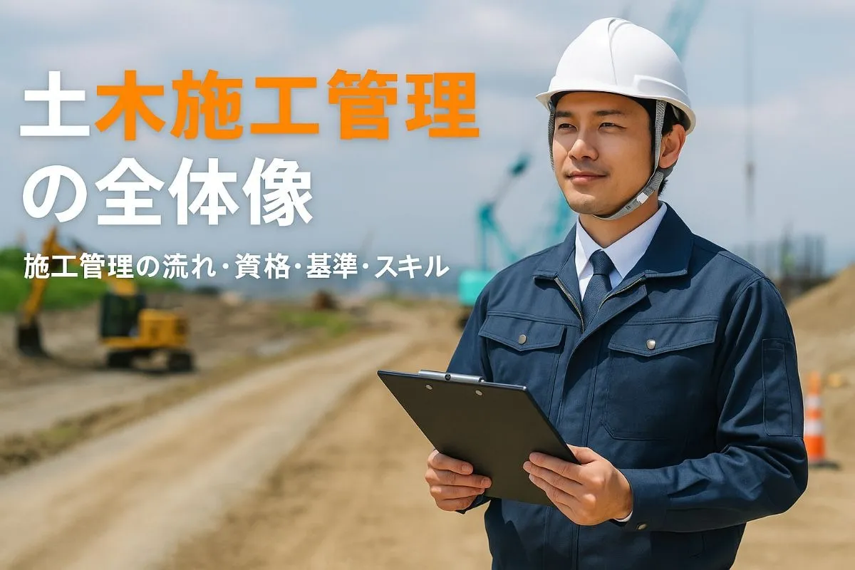 土木工事の施工管理の全体像と資格取得方法や現場業務の最新基準・スキルを徹底解説