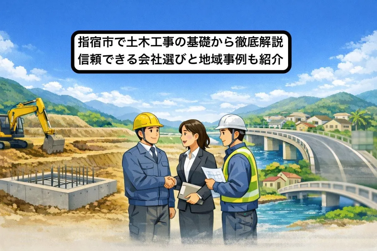 指宿市で土木工事の基礎から徹底解説｜信頼できる会社選びと地域事例も紹介